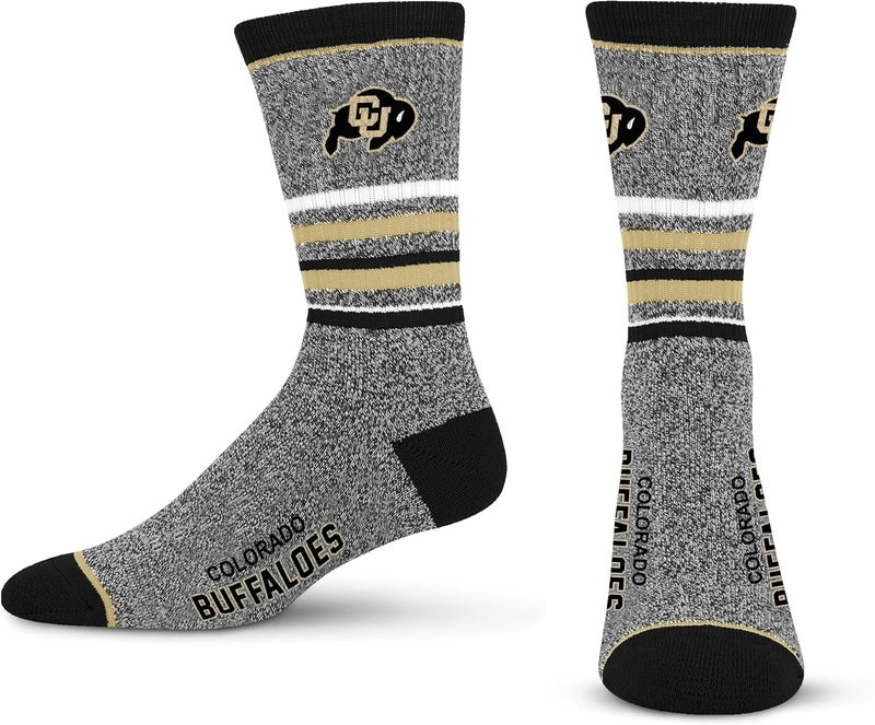 FBF Store For Bare Feet Men's NFL 5 Star Marbled Crew Sock, 1 Pair - Image 1